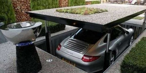 Uspořádání plošiny pro auto: typy parkovišť výběr stavebních materiálů návod + fotografie